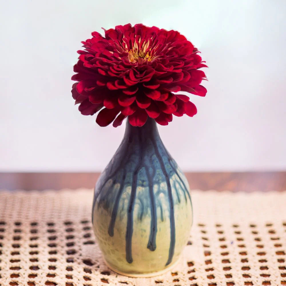 Tall Ceramic Bud Vase