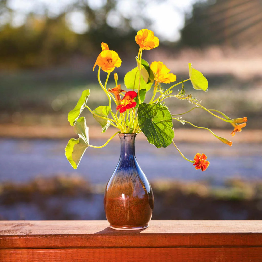 Tall Ceramic Bud Vase