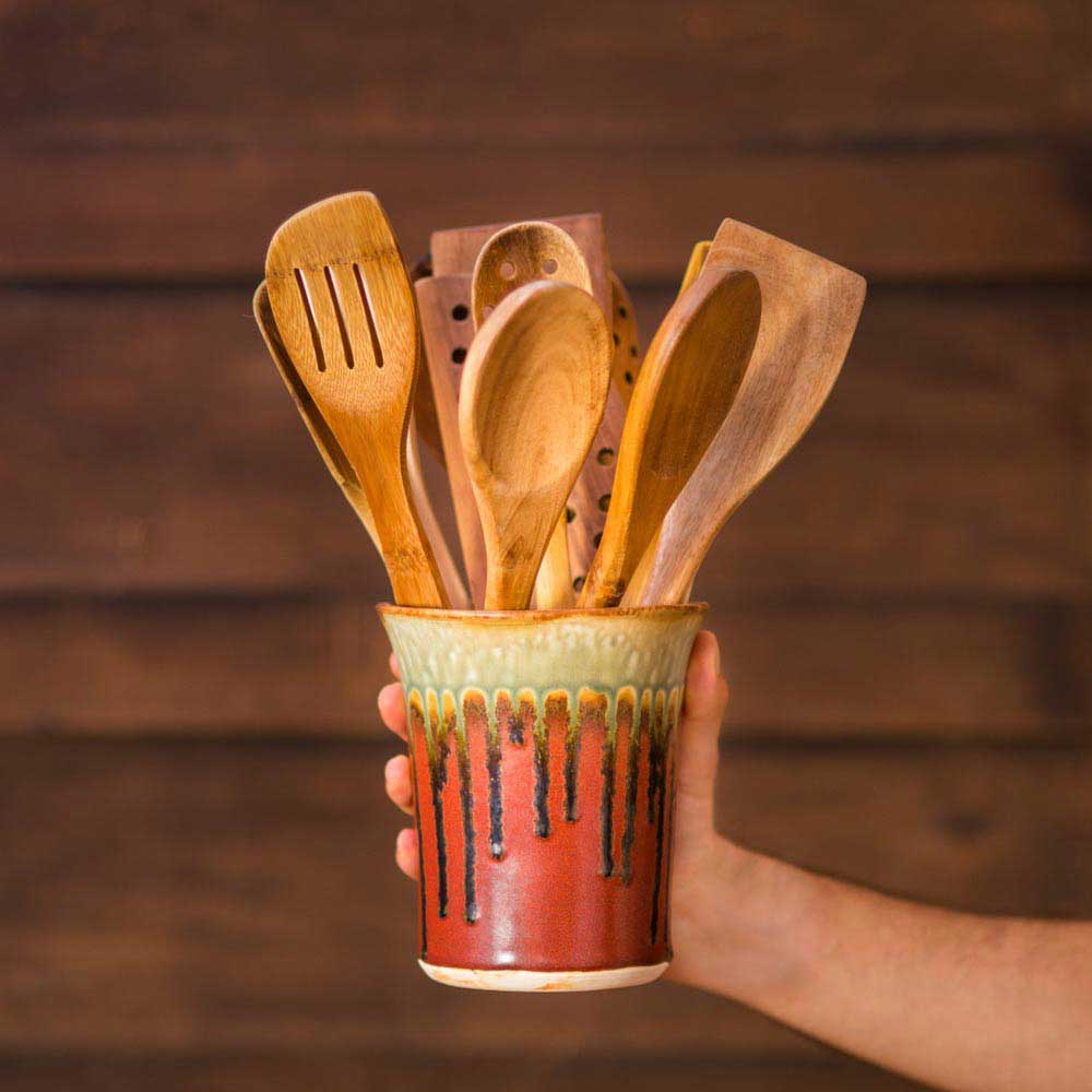 Ceramic Utensil Holder