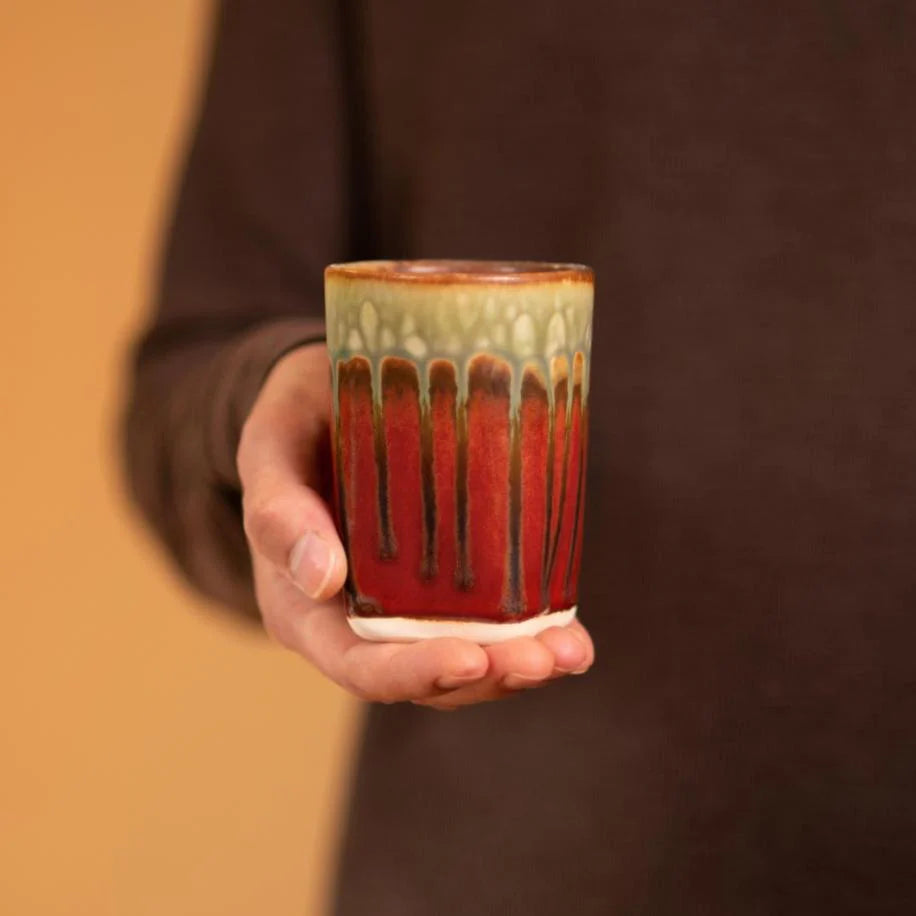 8 oz. Square Ceramic Cup