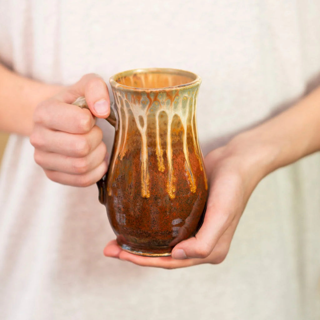 15 oz. Curved Ceramic Mug