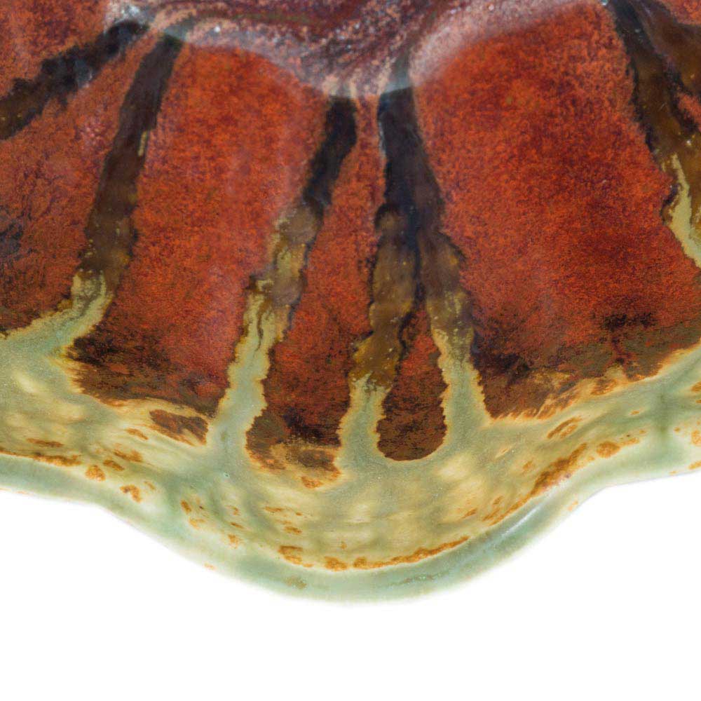 Small 24 oz. Flower Shaped Ceramic Bowl