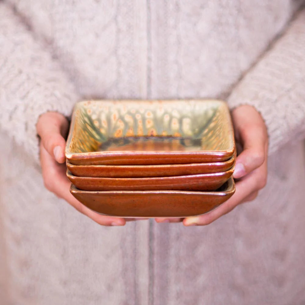 Small Ceramic Square Plate