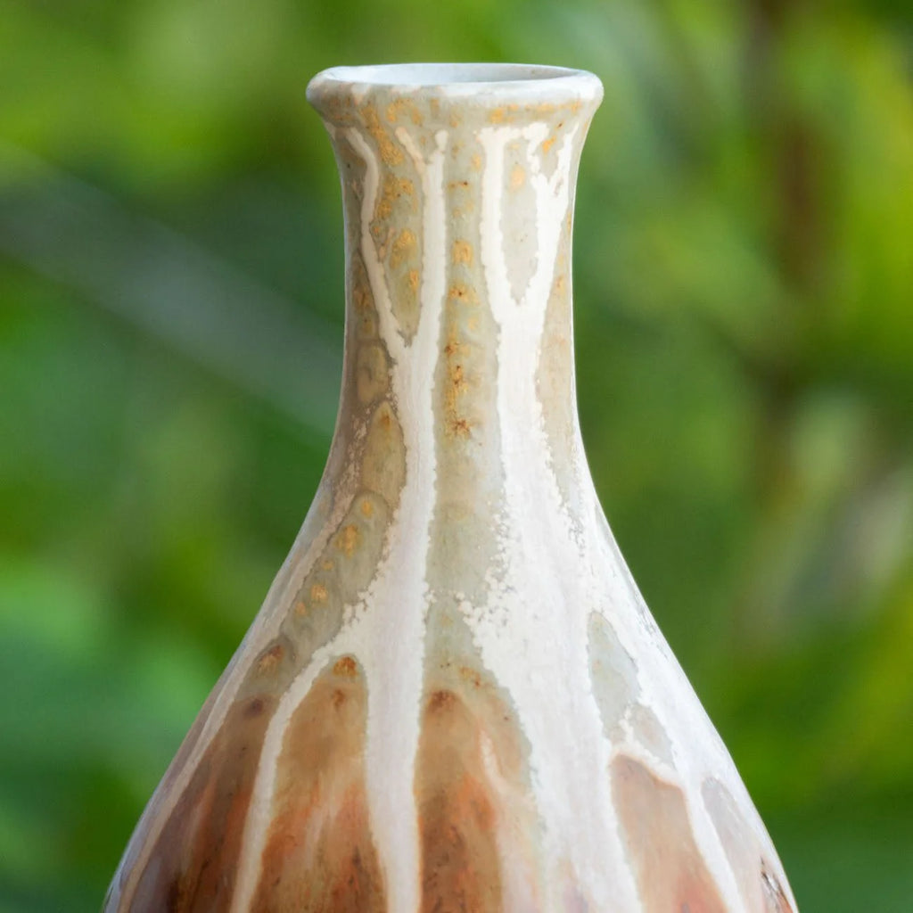 Tall Ceramic Bud Vase