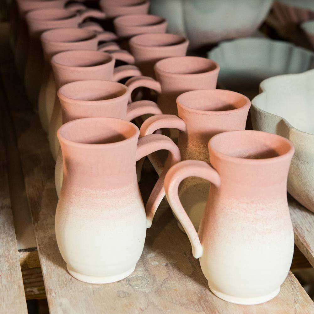 15 oz. Curved Ceramic Mug