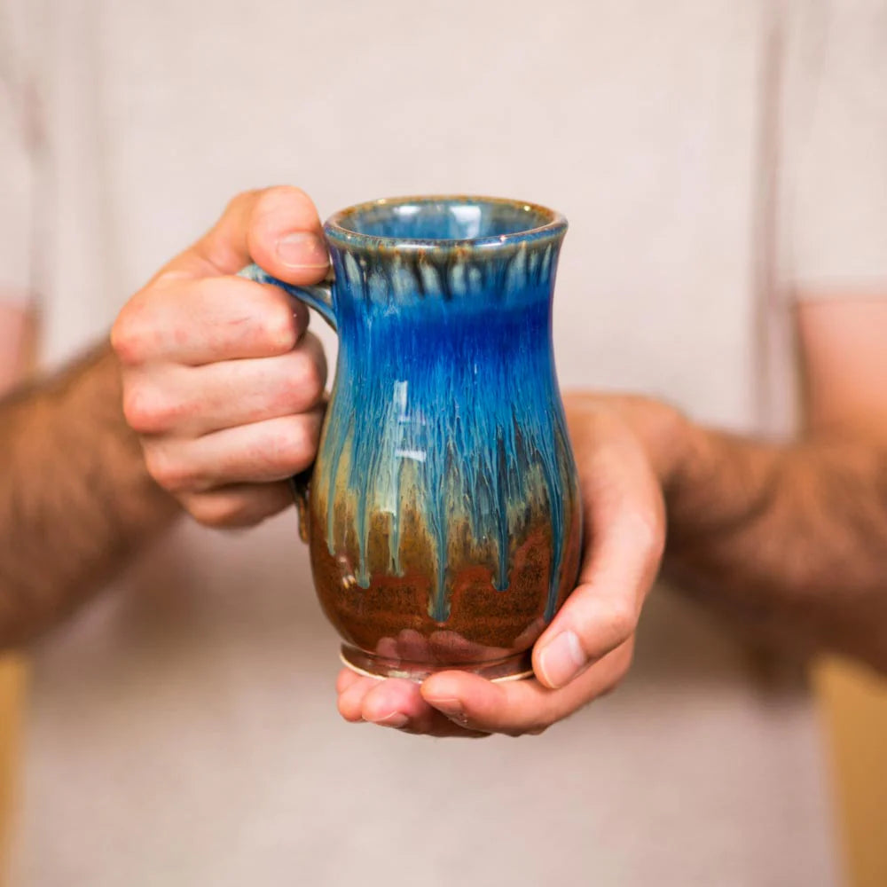 15 oz. Curved Ceramic Mug
