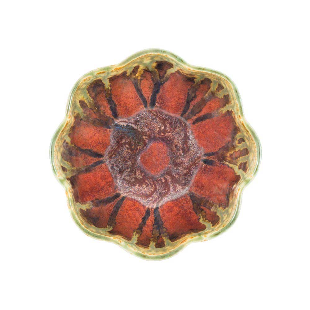 Small 24 oz. Flower Shaped Ceramic Bowl