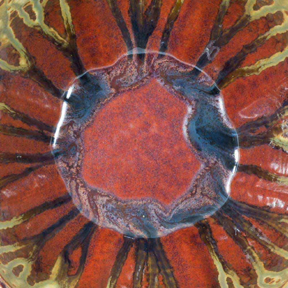 Ceramic Set of 3 Flower Shaped Nesting Bowls