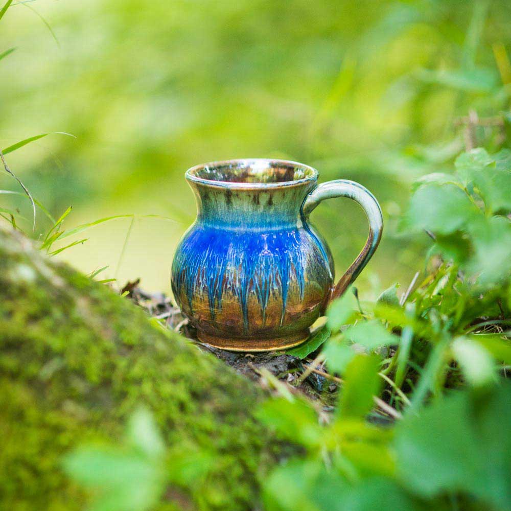 Small 11 oz. Round Ceramic Tea Mug