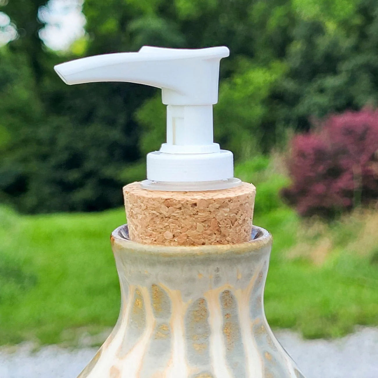 14.5 oz. Ceramic Soap Dispenser Bottle