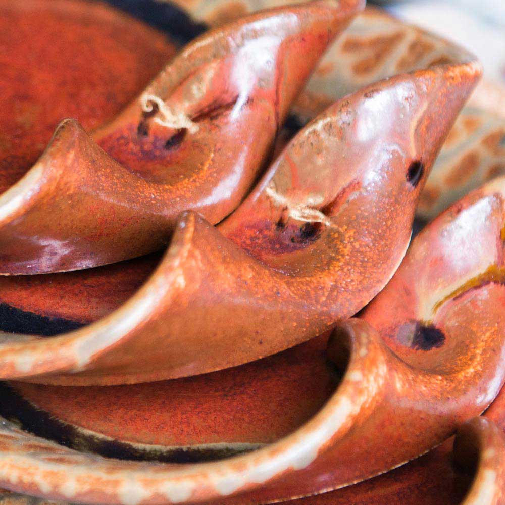 Large Ceramic Spoon Rest