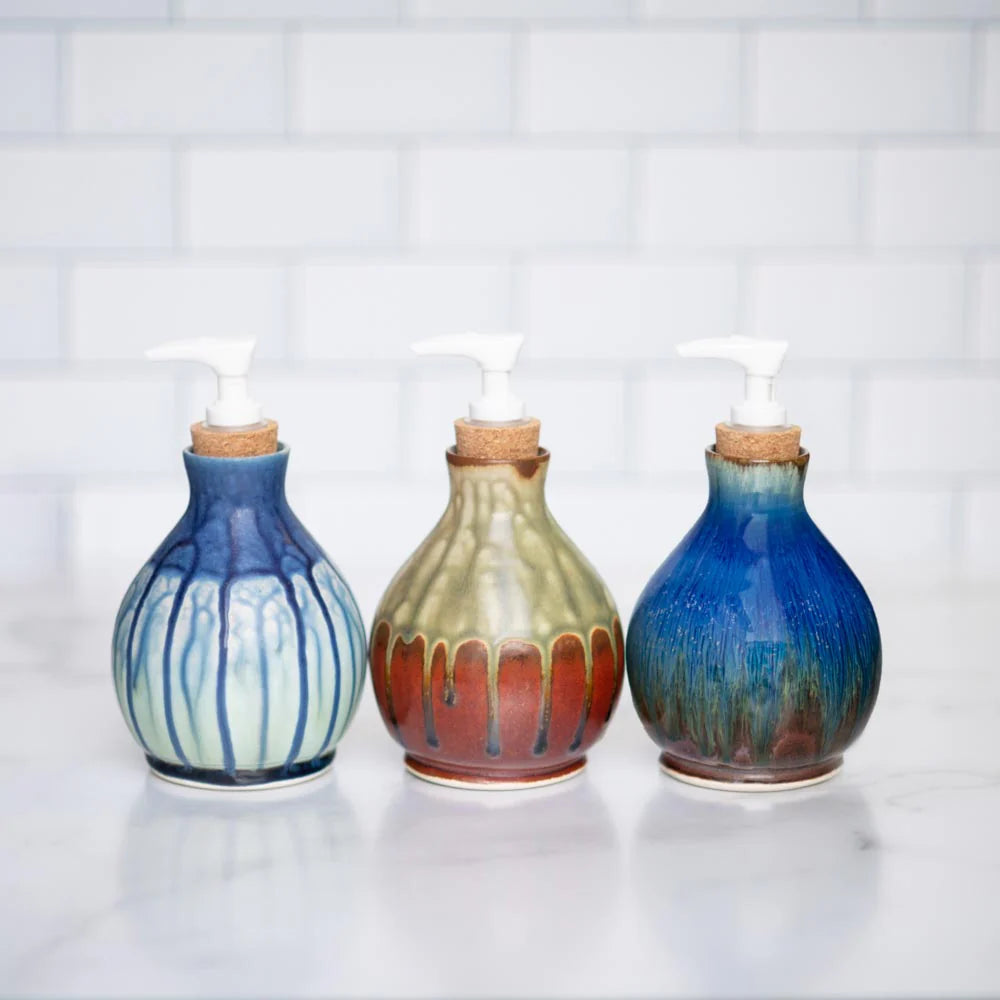 14.5 oz. Ceramic Soap Dispenser Bottle
