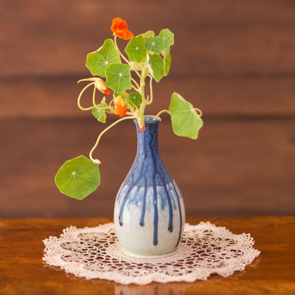 Tall Ceramic Bud Vase