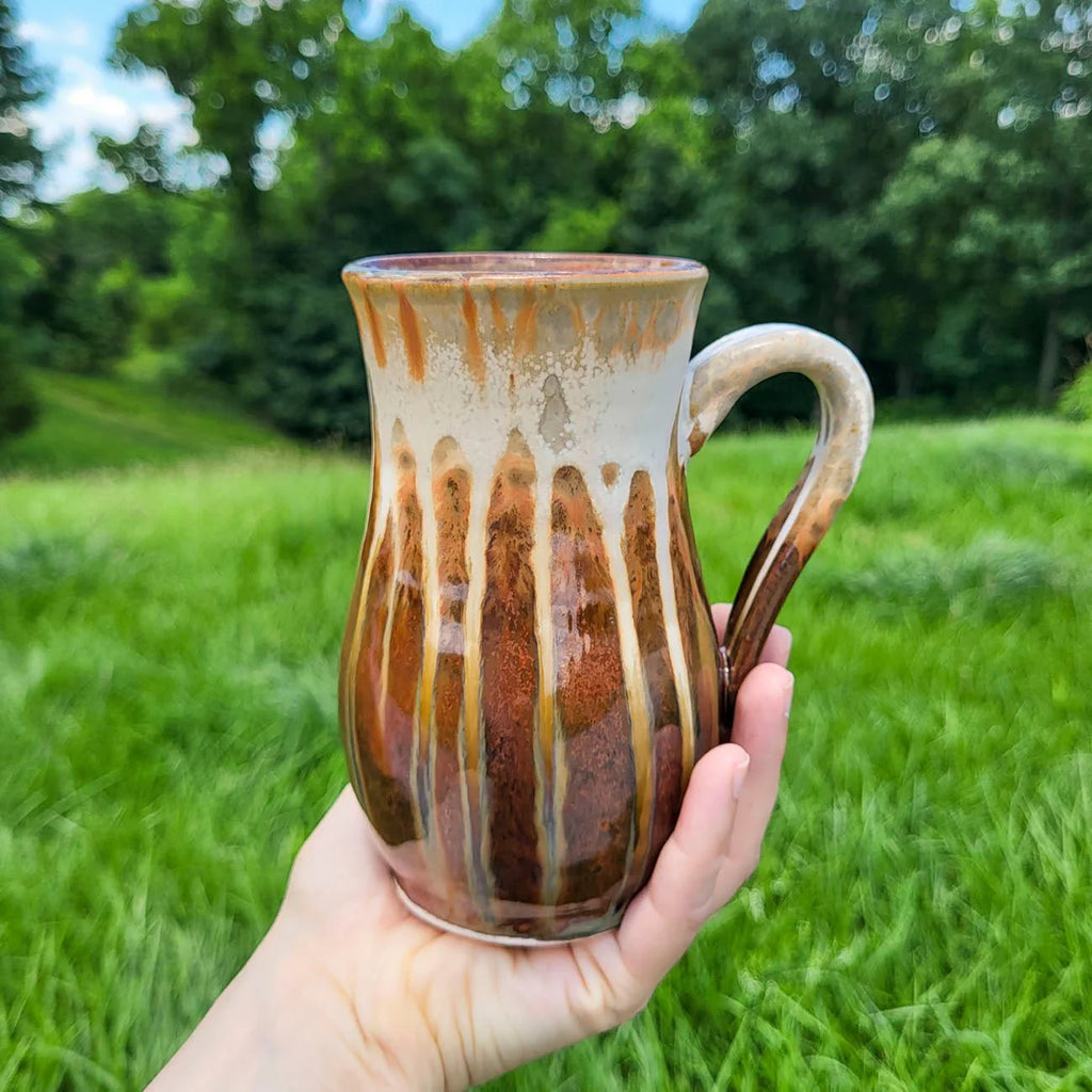 15 oz. Curved Ceramic Mug