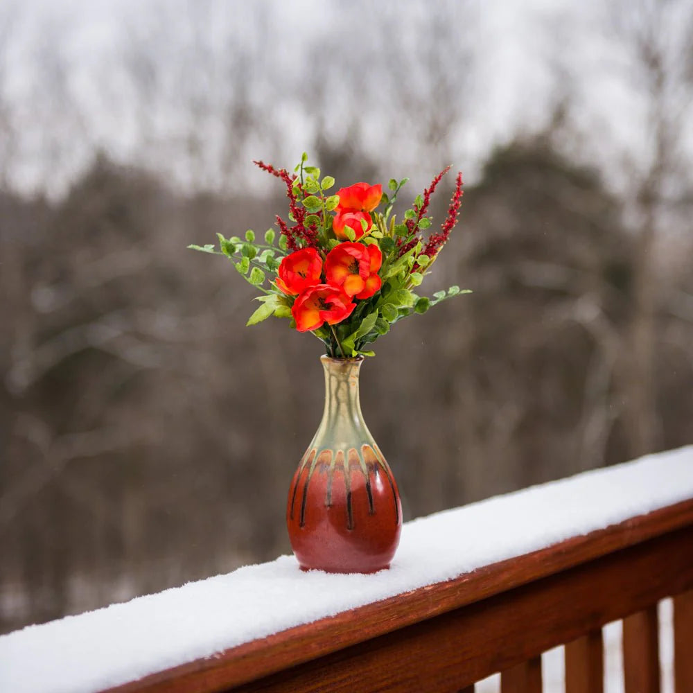 Tall Ceramic Bud Vase