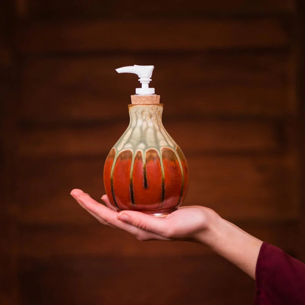 14.5 oz. Ceramic Soap Dispenser Bottle