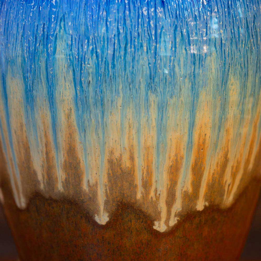 Large Ceramic Round Vase