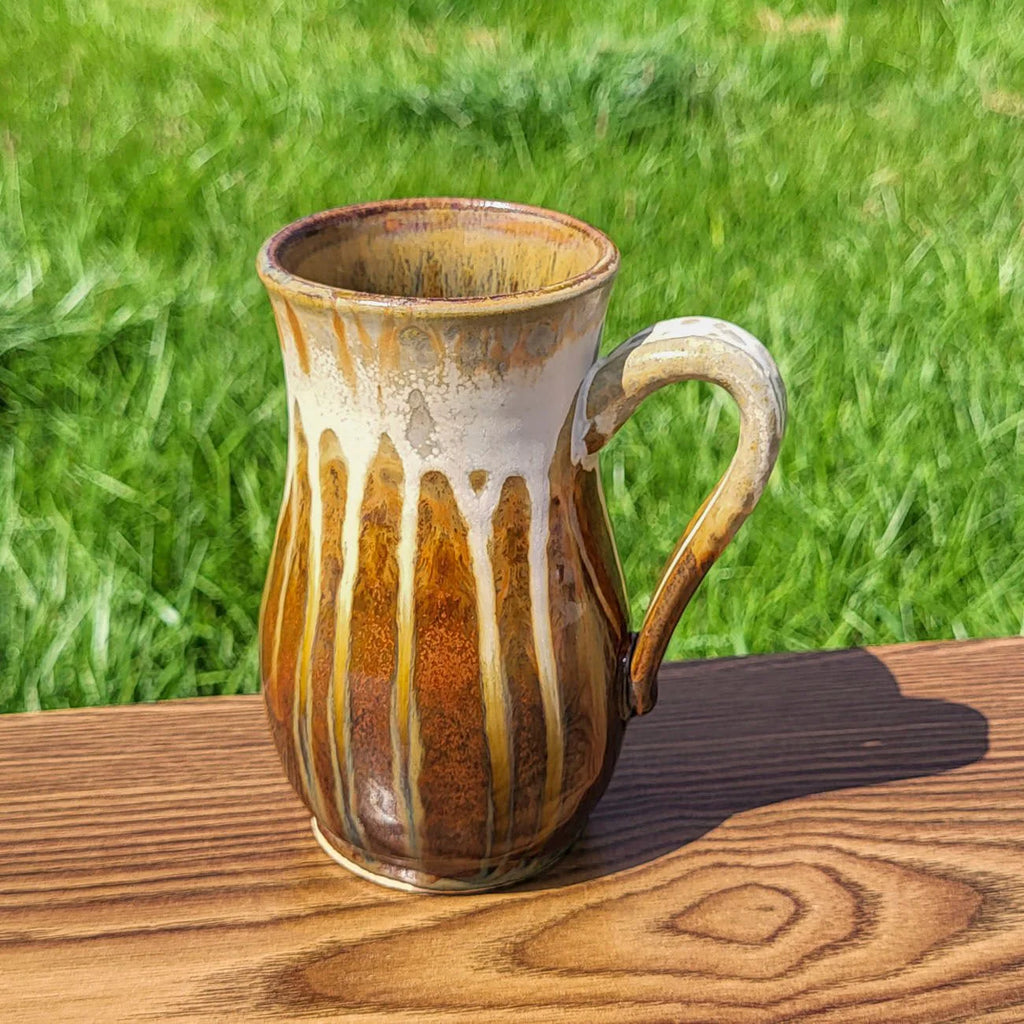 15 oz. Curved Ceramic Mug