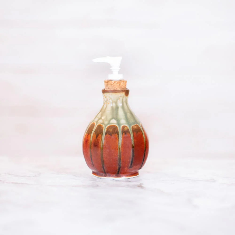 14.5 oz. Ceramic Soap Dispenser Bottle