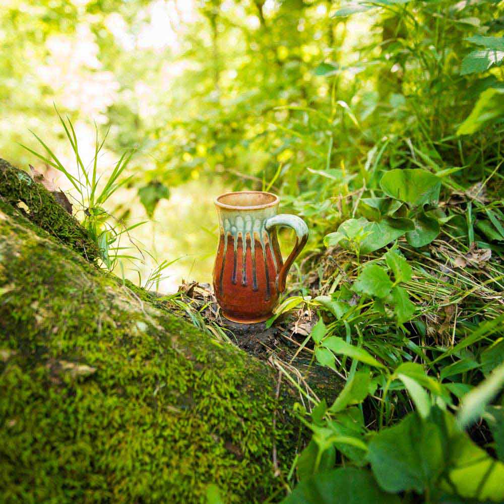 15 oz. Curved Ceramic Mug
