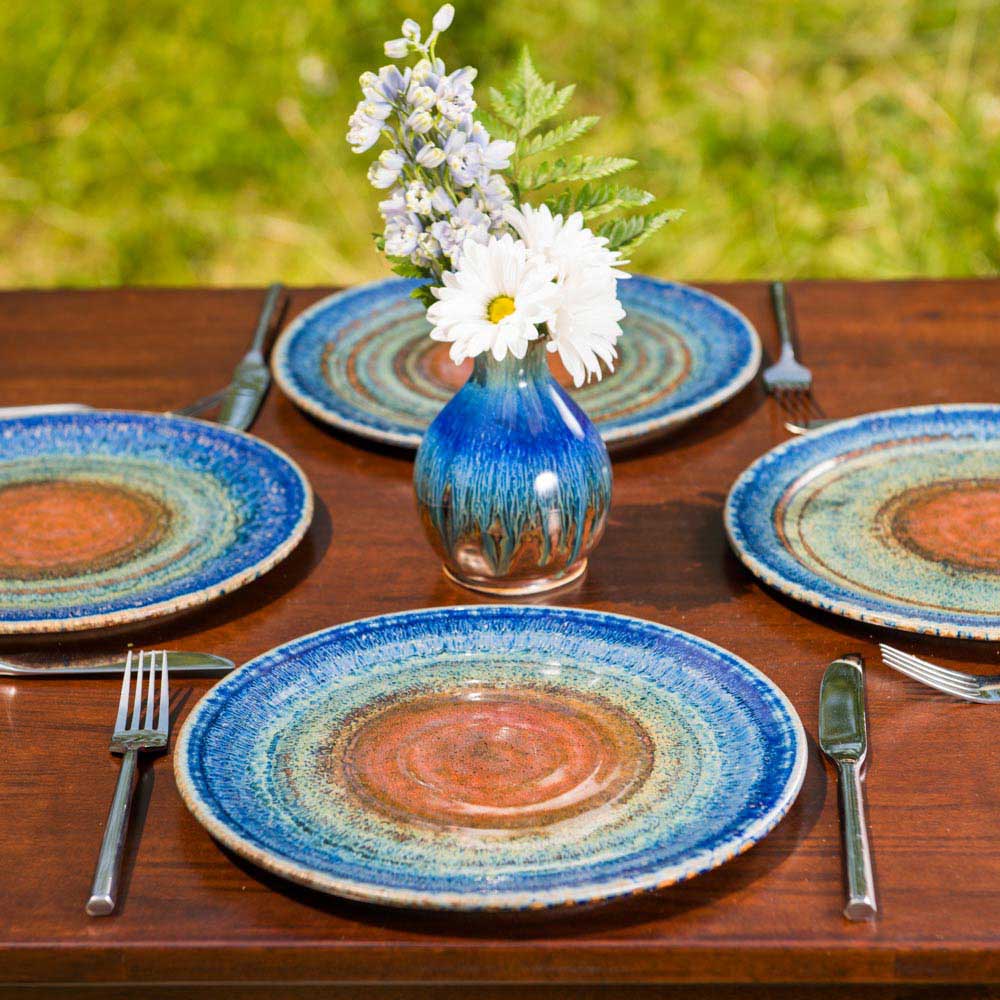 Round Ceramic Bud Vase