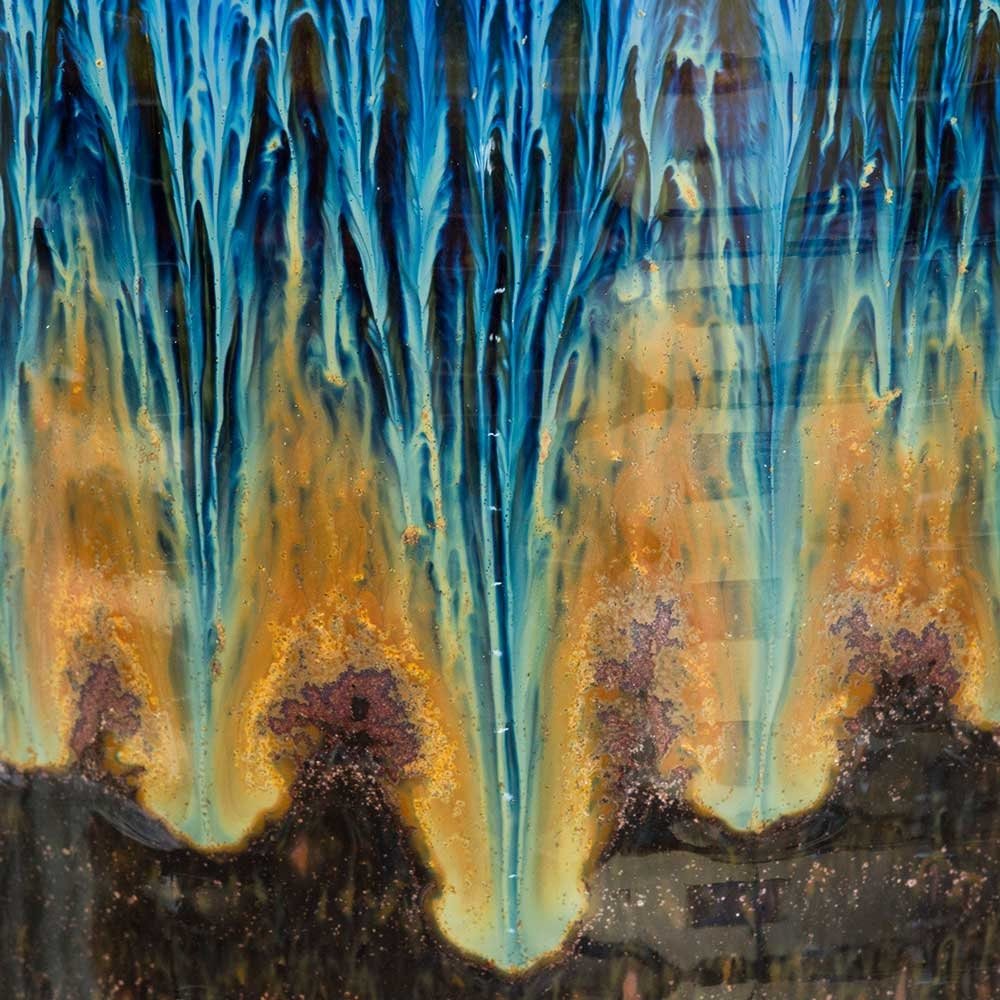 Large Ceramic Straight Vase