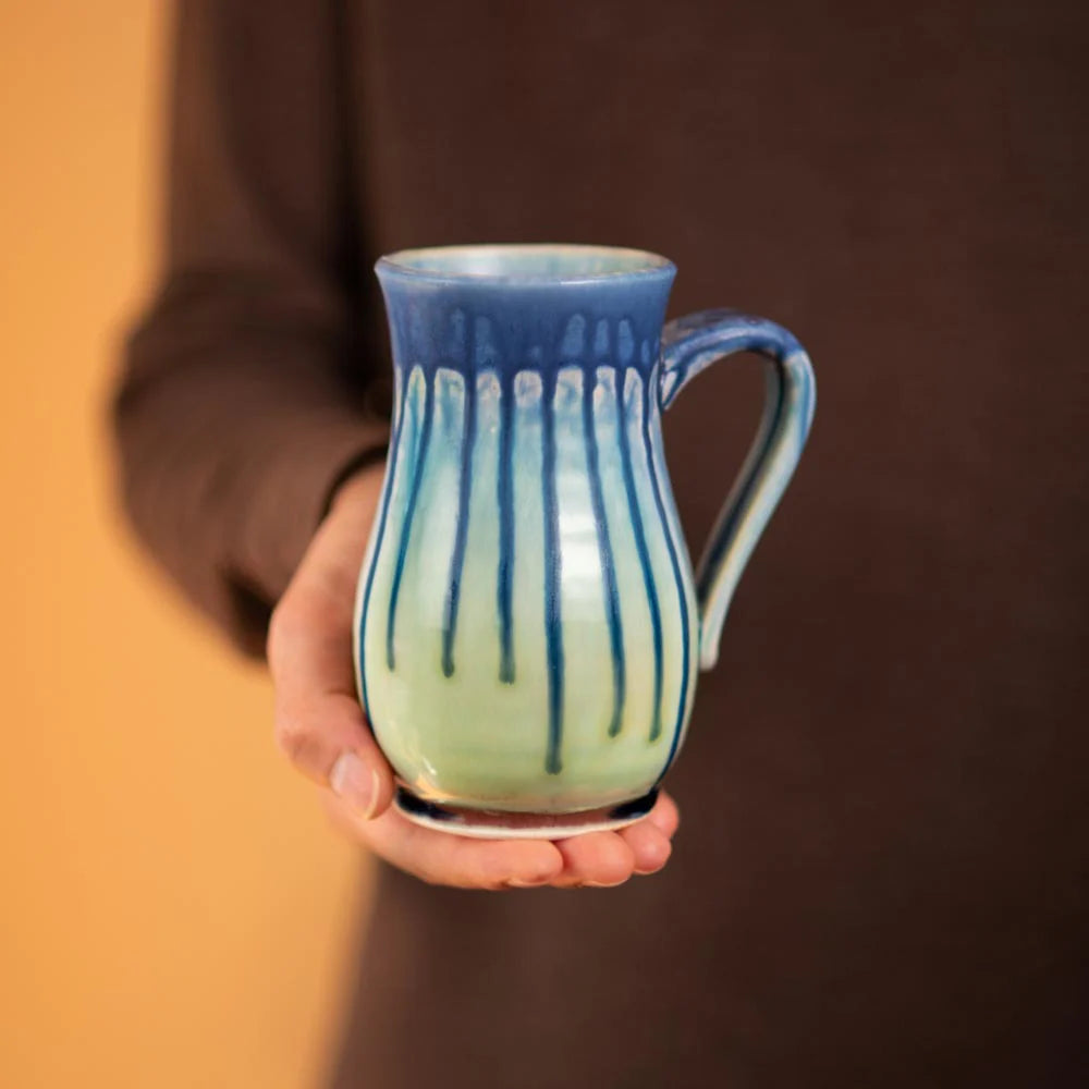 15 oz. Curved Ceramic Mug