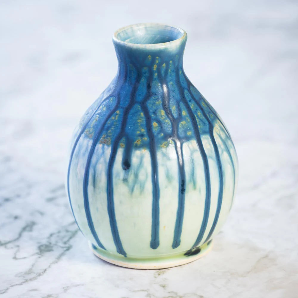 Round Ceramic Bud Vase
