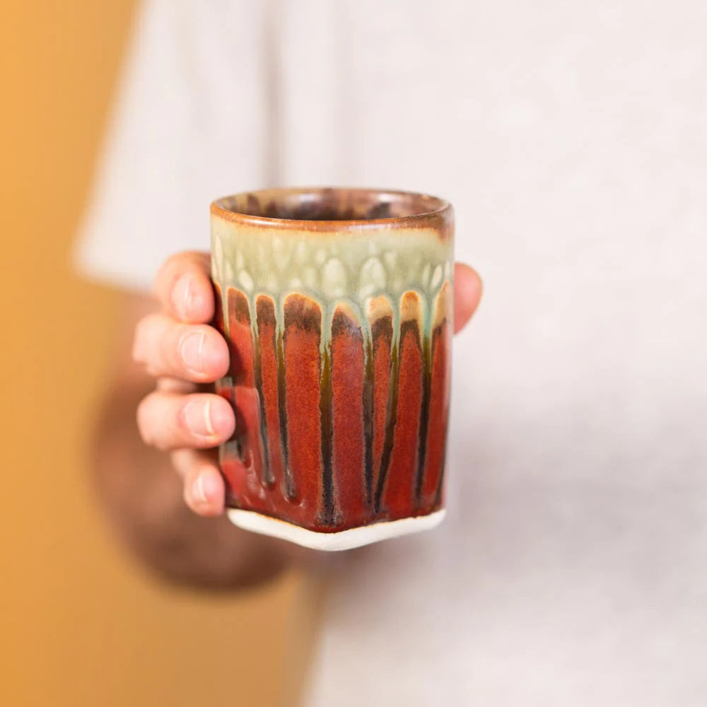 8 oz. Square Ceramic Cup