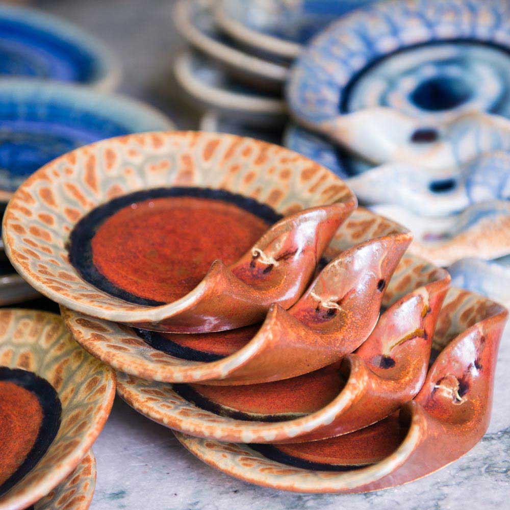 Large Ceramic Spoon Rest