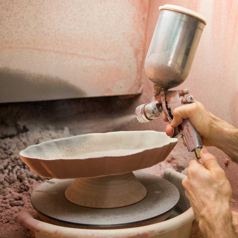 Scalloped Ceramic Platter