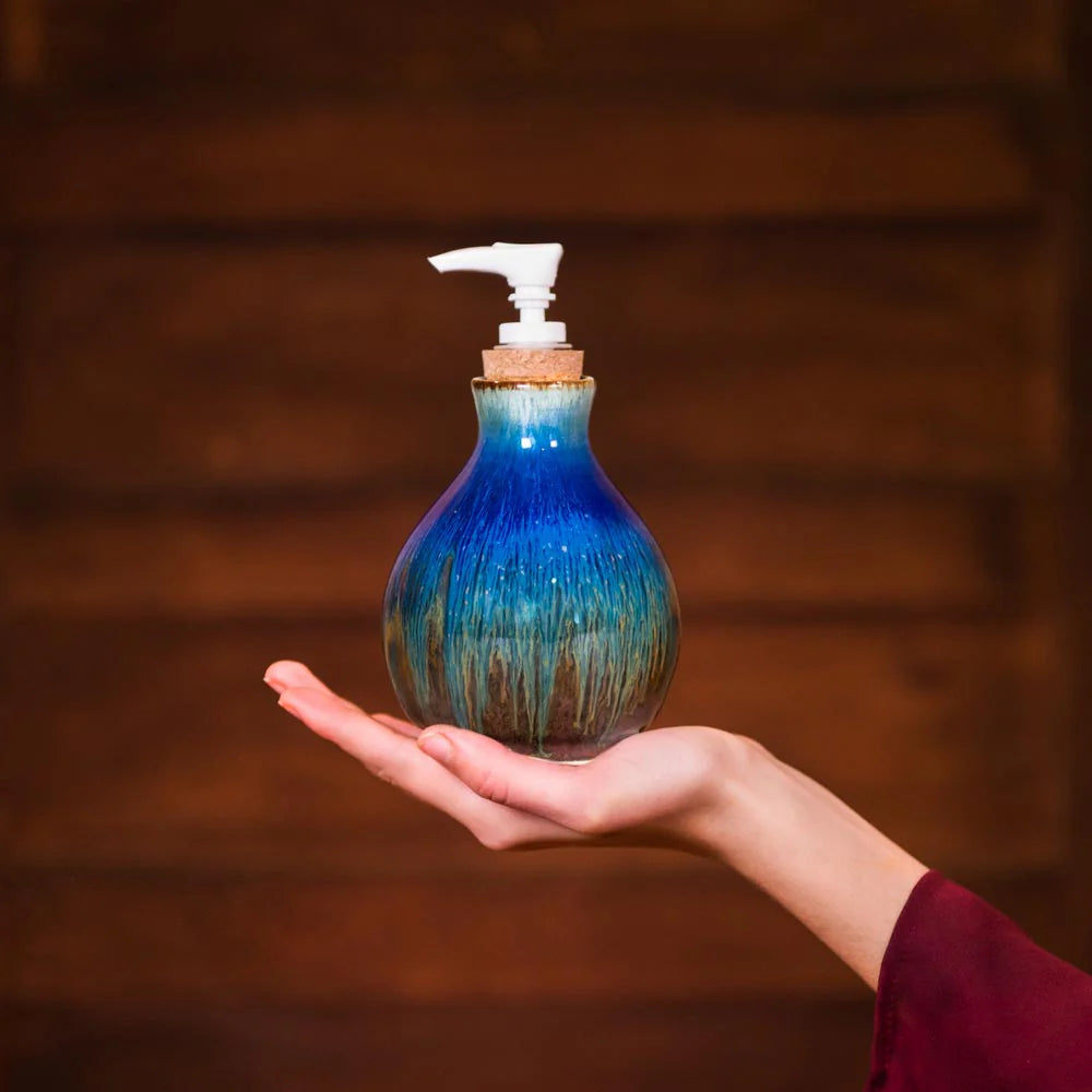 14.5 oz. Ceramic Soap Dispenser Bottle