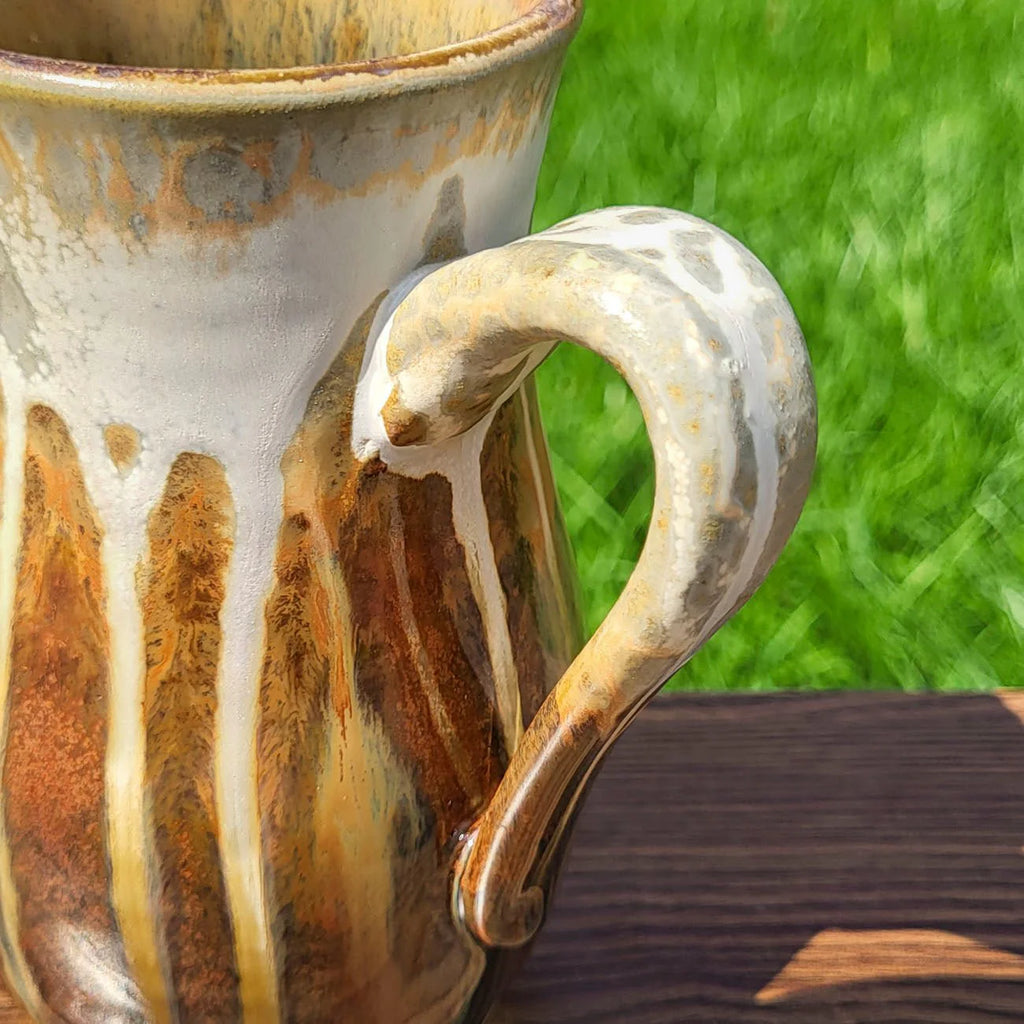 15 oz. Curved Ceramic Mug