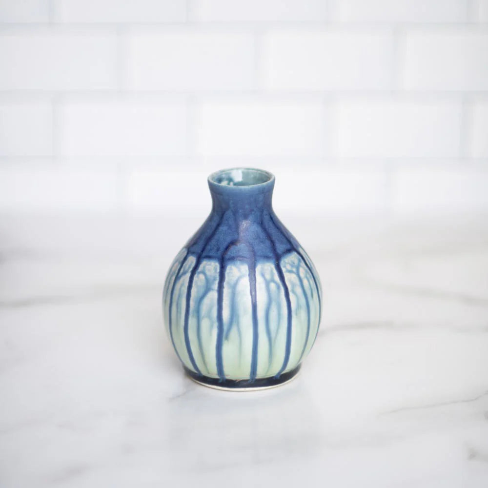 Round Ceramic Bud Vase