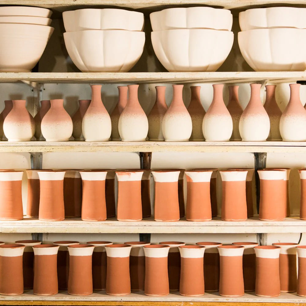 Tall Ceramic Bud Vase