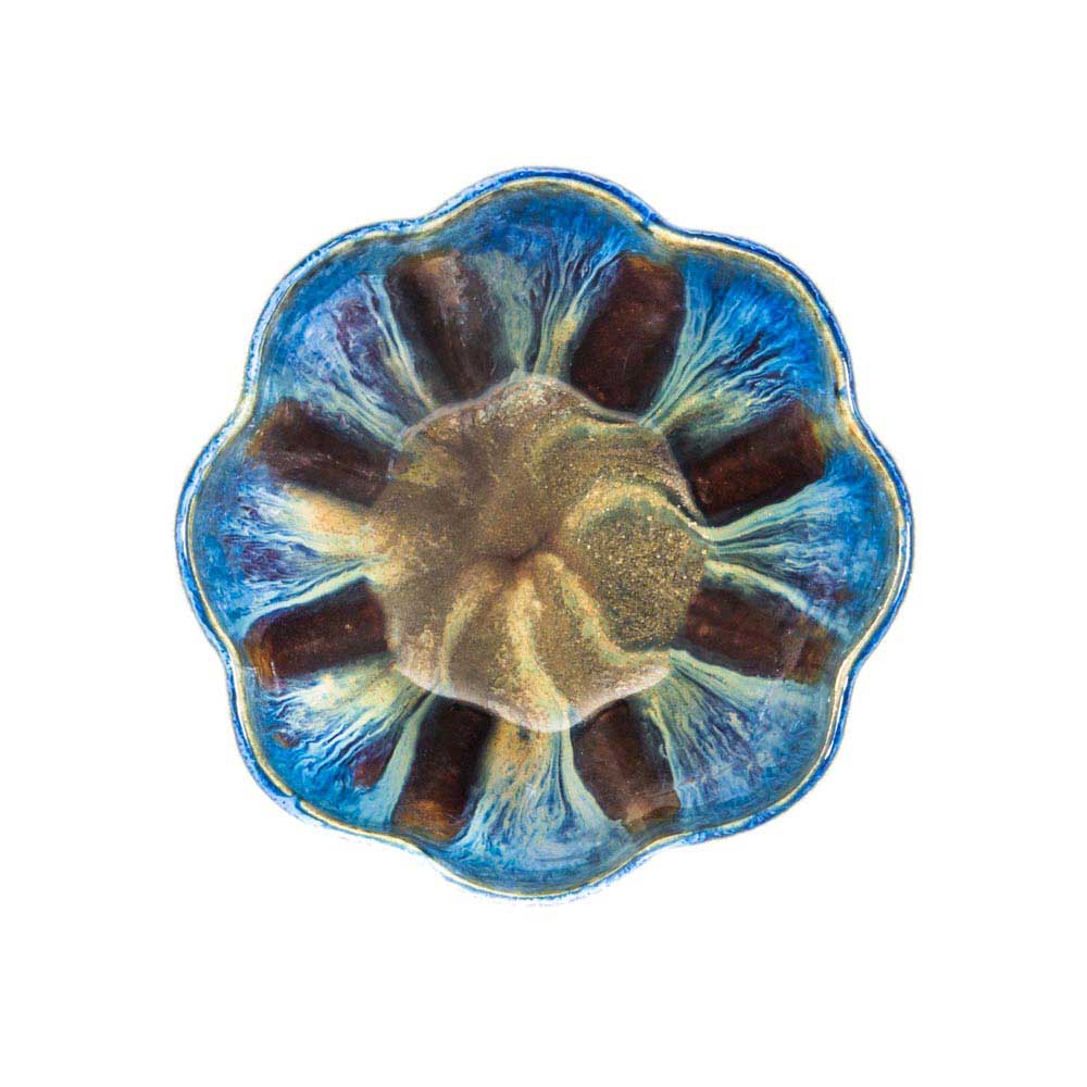 Small 24 oz. Flower Shaped Ceramic Bowl