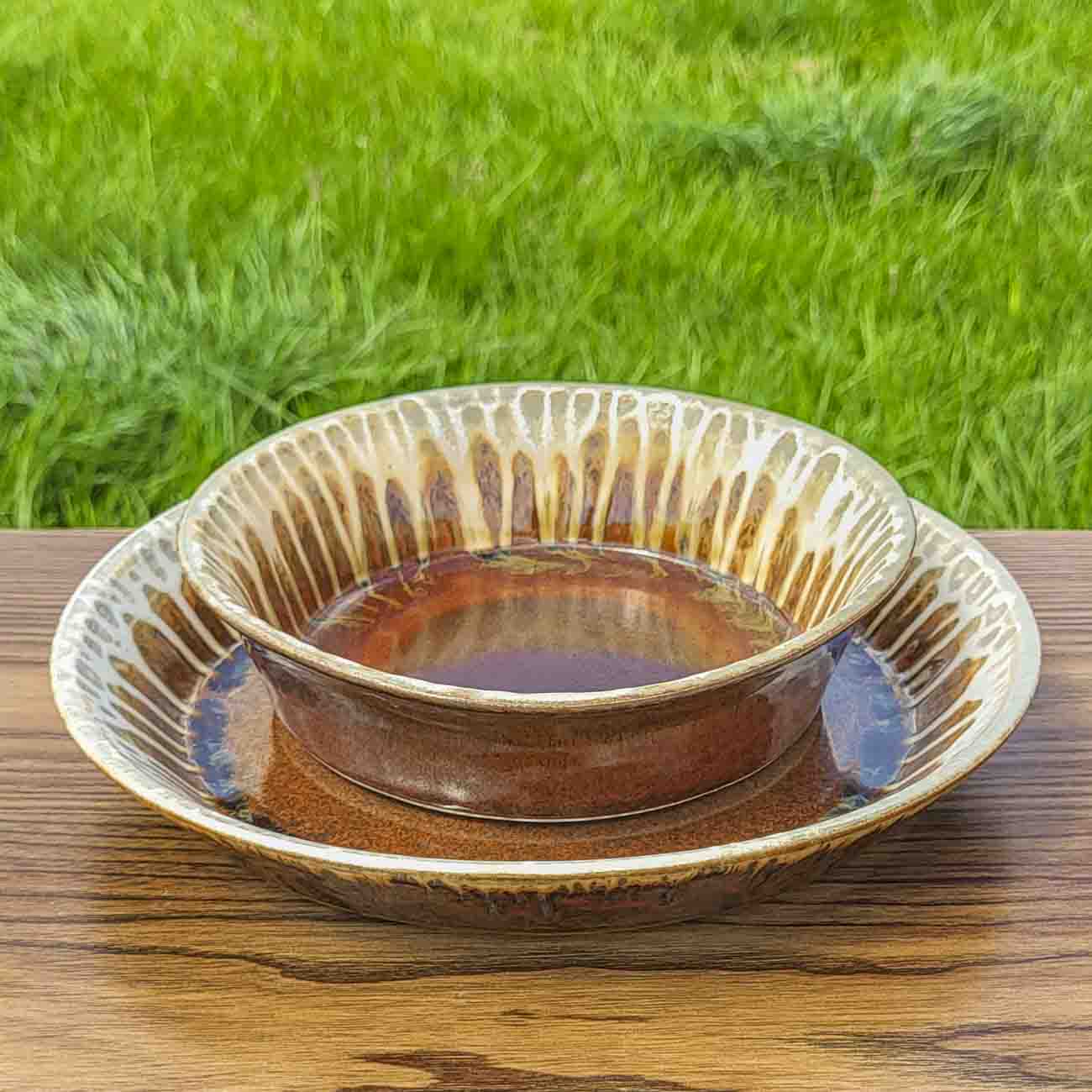 Ceramic Pie Plate / Baking Dish