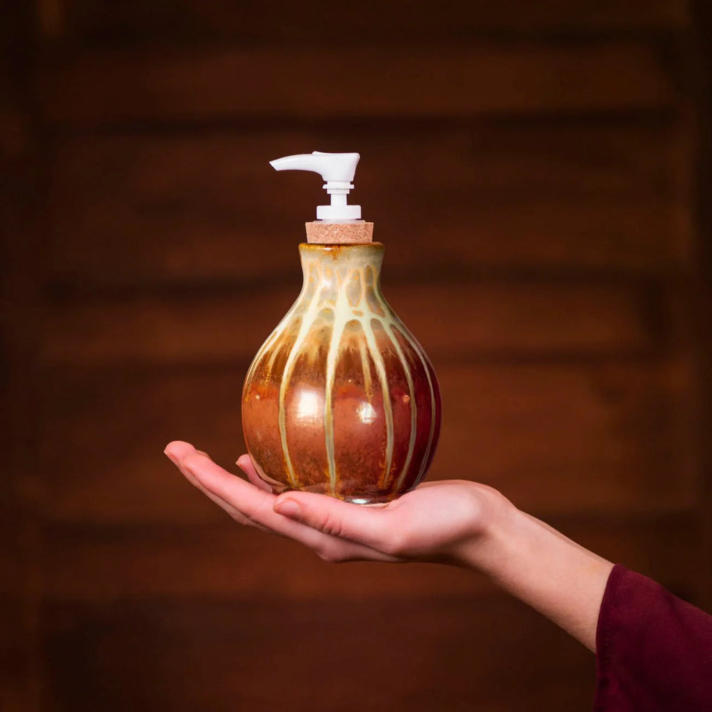 14.5 oz. Ceramic Soap Dispenser Bottle