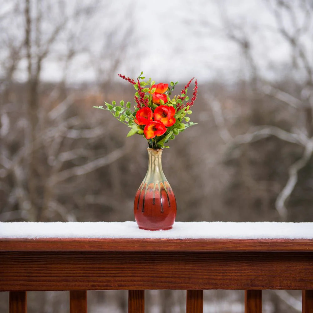 Tall Ceramic Bud Vase