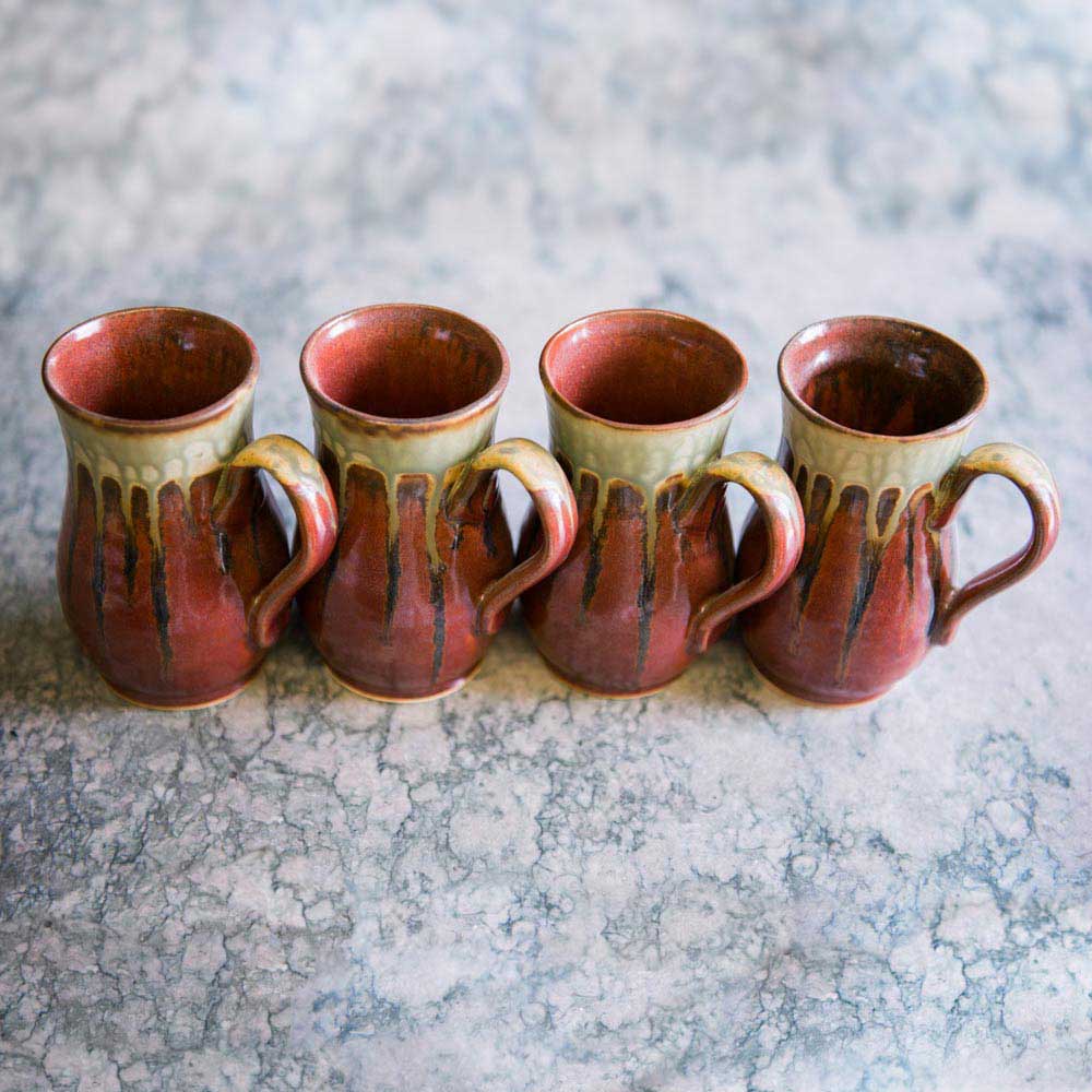 15 oz. Curved Ceramic Mug