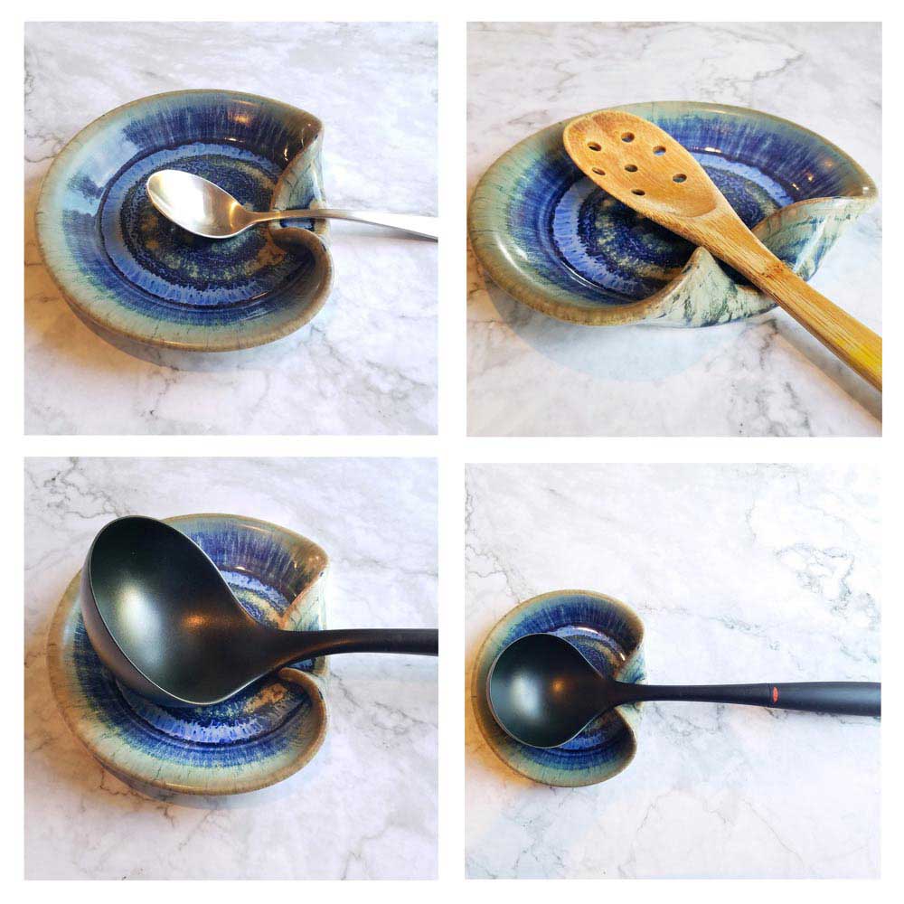 Large Ceramic Spoon Rest