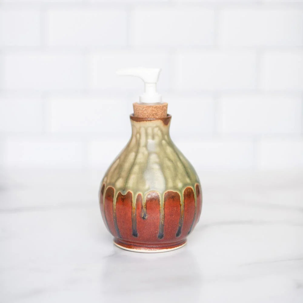 14.5 oz. Ceramic Soap Dispenser Bottle
