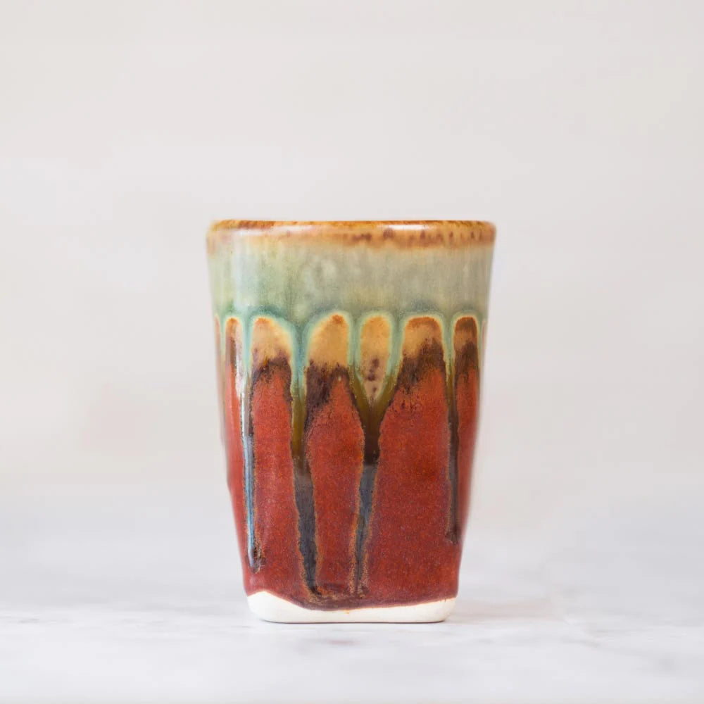 8 oz. Square Ceramic Cup