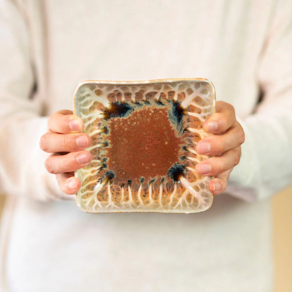 Small Ceramic Square Plate