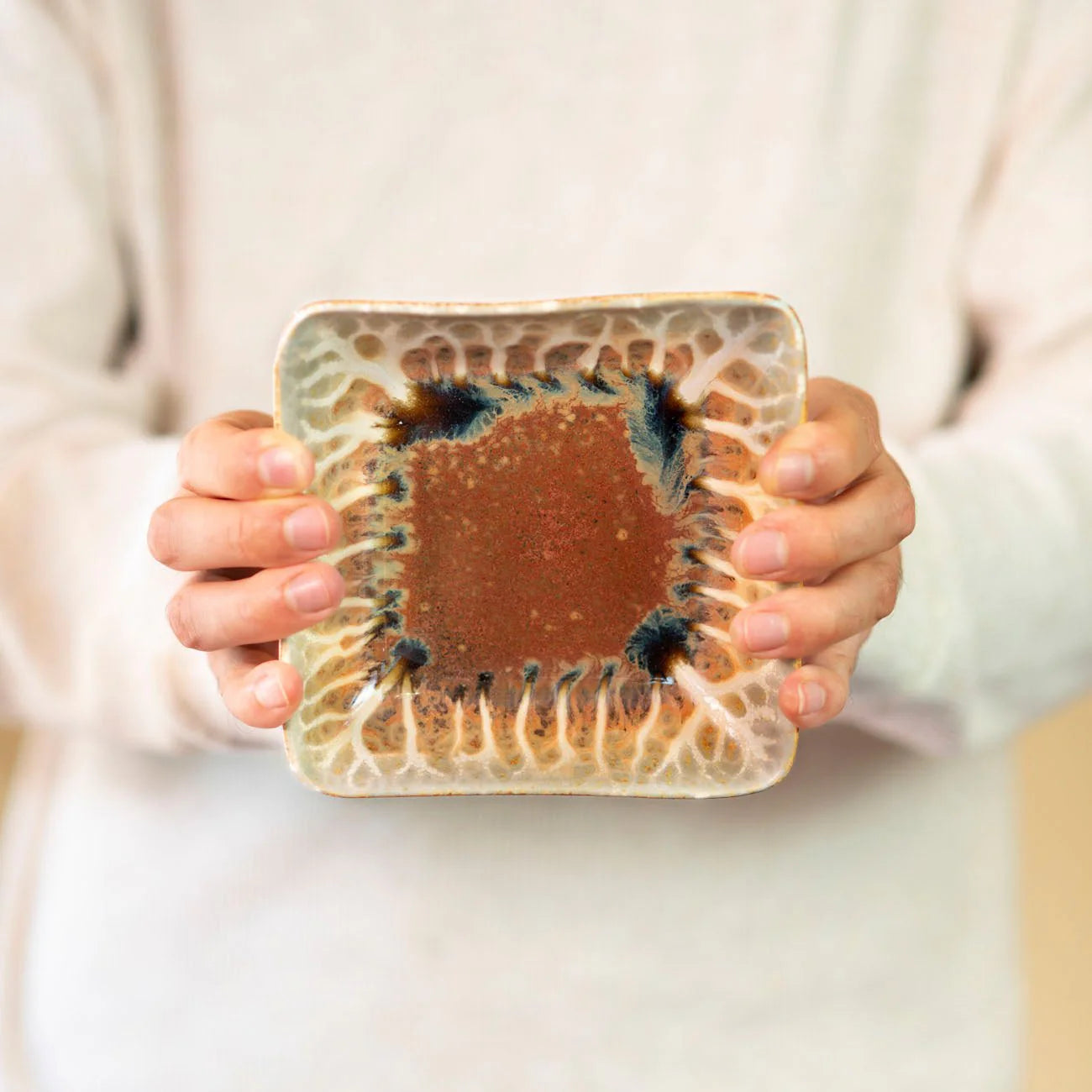 Small Ceramic Square Plate