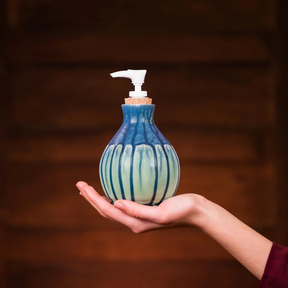 14.5 oz. Ceramic Soap Dispenser Bottle