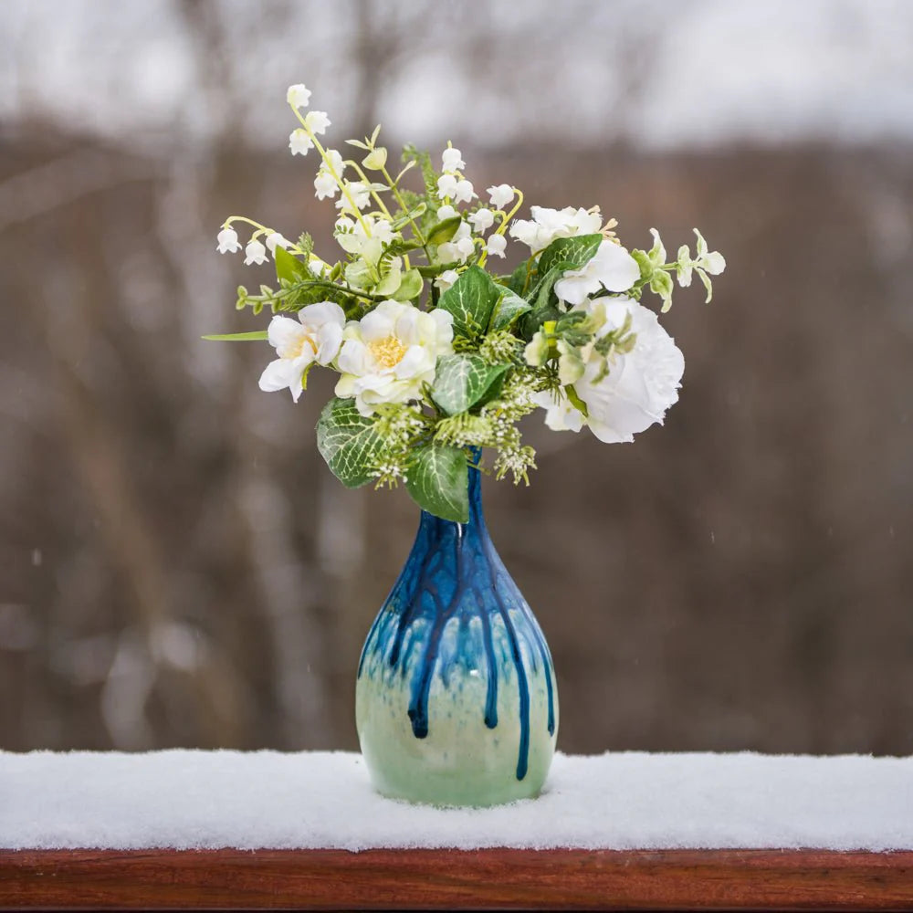 Tall Ceramic Bud Vase