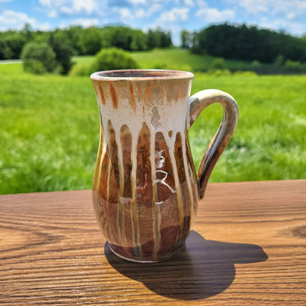 15 oz. Curved Ceramic Mug